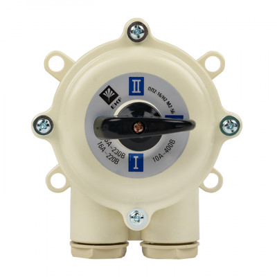 Фотография Пакетный  переключатель ПП 2-16/Н2 М2 пл. IP56 EKF PROxima, артикул pp-2-16-4