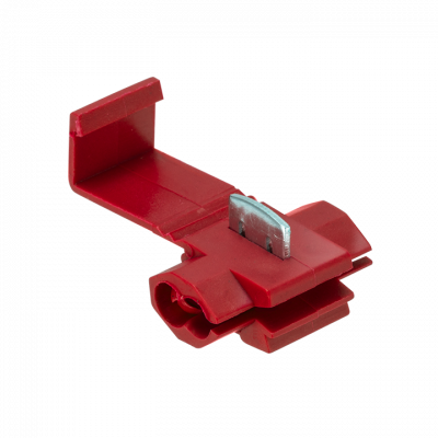 Фотография Ответвитель прокалывающий ОВ-1 0,5-1,5 мм2 красный (50шт.) EKF PROxima, артикул plc-ov-0.5-1.5