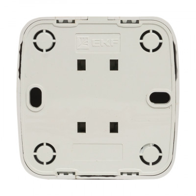 Фотография Минск Розетка TV 1-местная ОП 75Ом  5-862МГц белая  EKF Basic, артикул EGA00-027-10