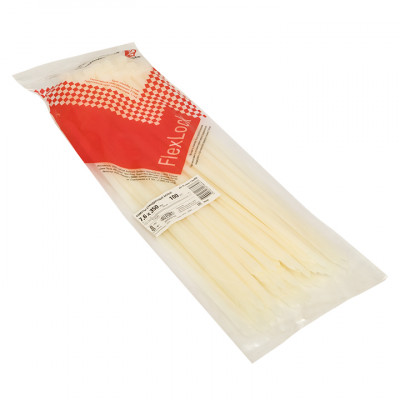 Фотография Хомут P6.6 стандартный (б), 7.6x350 (100шт) FlexLock PROxima, артикул plc-fl-ctsw-7.6x350