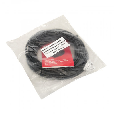 Фотография Секция нагревательная резистивная двухжильная Ice Dam Free 21,5 м 650 Вт, EKF PROxima, артикул IceDamFreeT-21,5-650