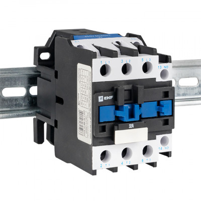 Фотография Пускатель электромагнитный серии ПМЛ-2161ДМ 32А 400В EKF Basic, артикул pml-s-32-400-nc-basic