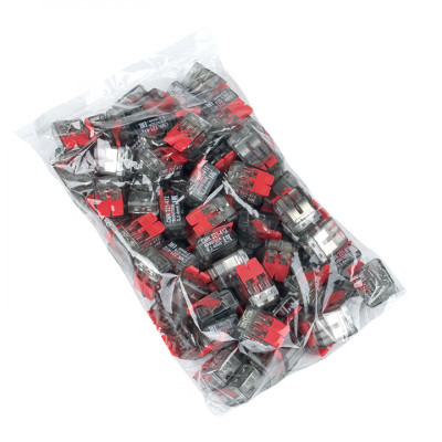 Фотография Клемма СМК 221-412 2 отверстия 0.2-4.0 мм2 (100шт.) EKF PROxima, артикул plc-smk-221-412