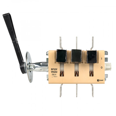 Фотография Выключатель-разъединитель ВР32У-35В31250 250А 1 направ. с д/г камерами съемная левая/правая рукоятка MAXima EKF PROxima, артикул uvr32-35b31250