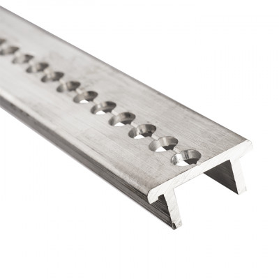 Фотография Профиль-основание алюминиевый для установки наборных шинодержателей 2 м EKF PROxima, артикул BSKP2