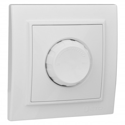 Фотография Минск Светорегулятор  СП 600W 220В белый EKF Basic, артикул ERD06-101-10