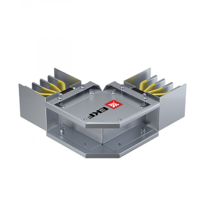 Фотография Угловая горизонтальная секция 3200 А IP55 AL 3L+N+PE(ШИНА), артикул HPA32EH55