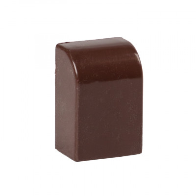 Фотография Заглушка (16х16) (4 шт) темное дерево EKF-Plast, артикул ecd-16-16x4