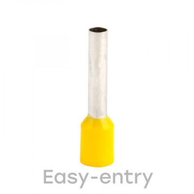 Фотография Наконечник штыревой втулочный  НШвИ 6,0-18 (50шт.) EKF, артикул nhvi-6.0-18