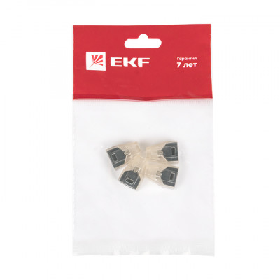 Фотография Строительно-монтажная клемма СМК 773-102 2 отверстия 1,0-2,5мм2 (4шт.) EKF PROxima, артикул plc-smk-102r