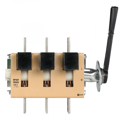 Фотография Выключатель-разъединитель ВР32У-39В31250 630А 1 направ. c д/г камерами съемная левая/правая рукоятка MAXima EKF PROxima, артикул uvr32-39b31250