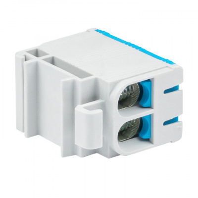 Фотография Клемма силовая вводная двойная КСВ 16-50 синяя EKF PROxima, артикул plc-kvs2-16-50-blue