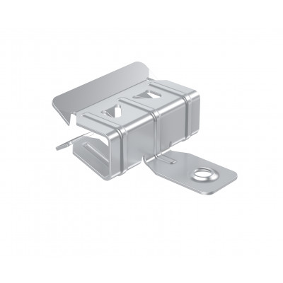 Фотография Зажим балочный 3-8 мм с отгибом и резьбой М6 EKF PROxima, артикул ZB3-8-M6G