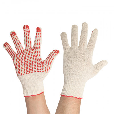 Фотография Перчатки рабочие ТОЧКА с ПВХ-покрытием (10 класс, 9 разм) EKF Master, артикул pe10ct-9-mas