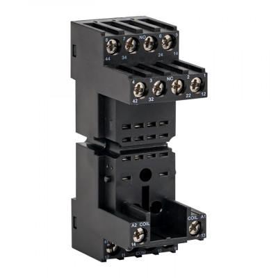 Фотография Разъем для реле РM4 22/4 EKF AVERES, артикул rm4-22-4