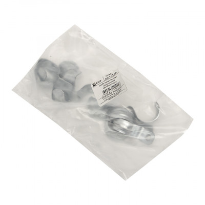 Фотография Скоба металлическая однолапковая d25-26 мм (10 шт) EKF PROxima, артикул sm-1-25-26-r