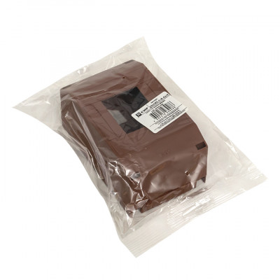 Фотография Бокс КМПН 1/4 темное дерево инд. штрих-код EKF PROxima, артикул pbm40-n-4-dark