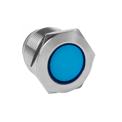 Фотография Лампа синяя сигнальная S-Pro67 19 мм 230В EKF PROxima, артикул s-pro67-341