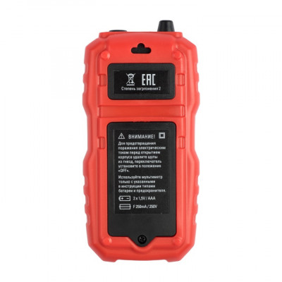 Фотография Мультиметр цифровой MS8232 EKF Expert, артикул In-180701-pm8232