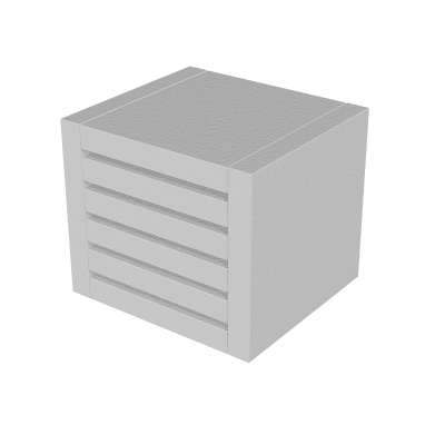 Фотография Вентиляционный блок TEHSTRONG VB 100x100x75 (EI 180), артикул vb10075