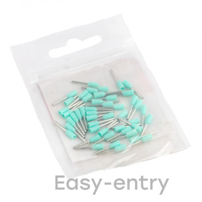 Фотография Наконечник штыревой втулочный  НШвИ 0,34-8 (50шт.) EKF, артикул nhvi-0.34-8