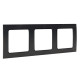 Фотография Стокгольм Рамка 3-местная черная EKF PROxima, артикул EAM-G-302-30