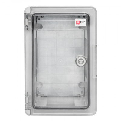 Фотография Щит пластиковый с монтажной платой прозр. дверь 300х200х130 мм IP65 EKF PROxima, артикул PBT65MP001