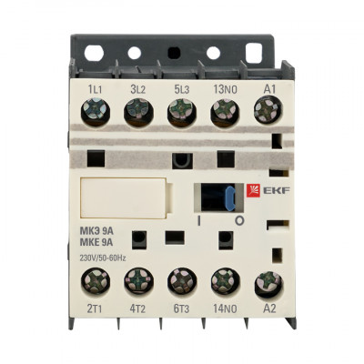 Фотография Миниконтактор МКЭ  9А 230В 1NO EKF PROxima, артикул Mctr-s-9-230
