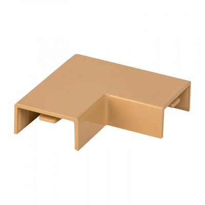 Фотография Поворот 90 гр. (20х10) (4 шт) светлое дерево EKF-Plast, артикул abl-20-10x4