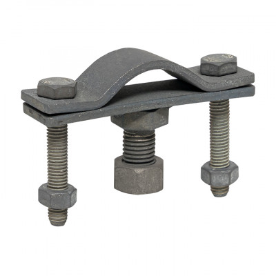 Фотография Держатель молниеприёмной мачты D=20-40мм М16 EKF PROxima, артикул ilp-05006