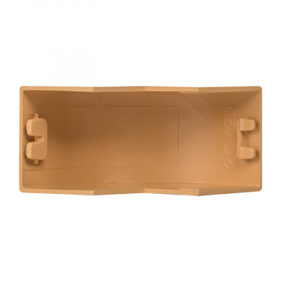 Фотография Угол внешний (25х25) (4 шт) светлое дерево EKF-Plast, артикул obl-25-25x4