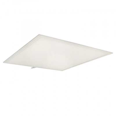 Фотография Панель светодиодная тонкая ЛУО-4005-L 36Вт 4000К IP40 опал белая без драйвера  595х595 EKF Basic, артикул LPS-4005-L-36-4000