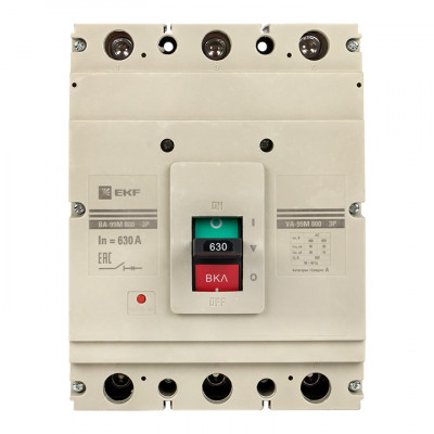 Фотография Выключатель автоматический ВА-99М 800/630А 3P 35кА EKF PROxima, артикул mccb99-800-630m