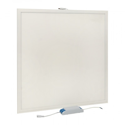 Фотография Панель светодиодная тонкая ЛУО-4005-L 36Вт 4000К IP40 опал белая без драйвера  595х595 EKF Basic, артикул LPS-4005-L-36-4000