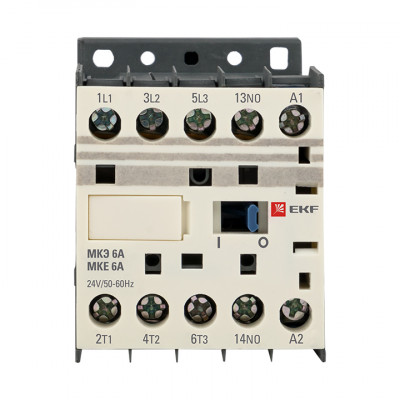 Фотография Миниконтактор МКЭ  6А  24В 1NO EKF PROxima, артикул Mctr-s-6-24