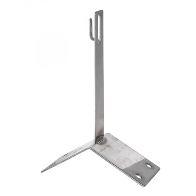 Фотография Держатель кровельный на конёк 150/120мм, NI EKF PROxima, артикул lp-d2201-ni