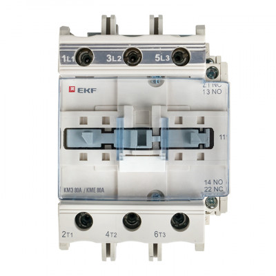 Фотография Контактор КМЭ малогабаритный 80А  36В NO+NC EKF PROxima, артикул ctr-s-80-36
