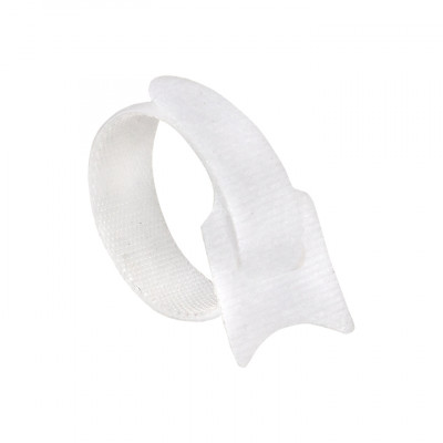 Фотография Хомут-липучка 12х135 мм белый (20 шт) EKF PROxima, артикул hlct-1-w