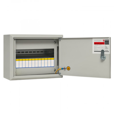 Фотография Щит распред. навесной ЩРН-12 с шинами (220х300х120) IP31 EKF PROxima, артикул mb21-12sh