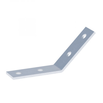 Фотография STRUT-пластина угловая 135гр. 4 отверстия HDZ EKF, артикул stpu4135-HDZ