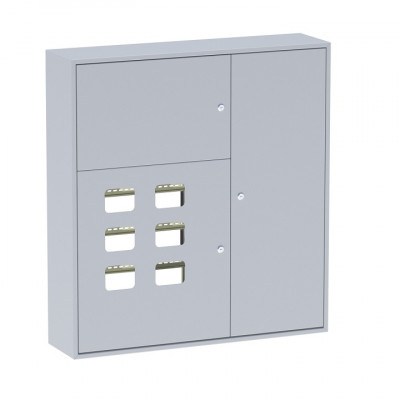 Фотография Щит этажный ЩЭ 6 кв. навесной (945х880х220) IP31 EKF PROxima, артикул mb10-n-6