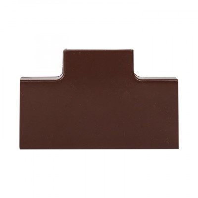 Фотография Угол T-образный (25х16) (4 шт) темное дерево EKF-Plast, артикул tchd-25-16x4