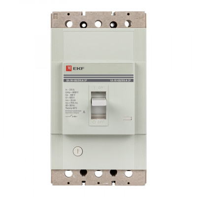 Фотография Выключатель автоматический ВА-99  400/315А 3P 35кА EKF PROxima, артикул mccb99-400-315