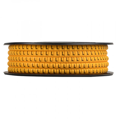 Фотография Маркер кабельный 1,5 мм2 L (1000 шт.) (ЕС-0) EKF PROxima, артикул plc-KM-1.5-L