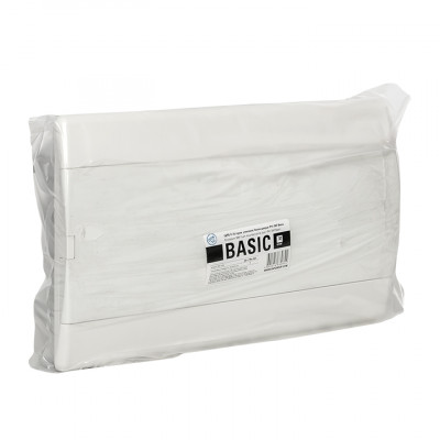 Фотография Щит распределительный ЩРВ-П-18 (пром. упаковка) белая дверца IP41 EKF Basic, артикул pb-v-18w-bas