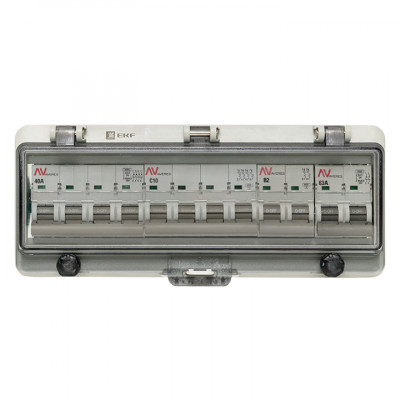 Фотография Окно герметичное 12 модулей IP67 PROxima, артикул ak-g-12