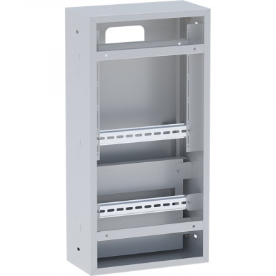 Фотография ЯУР с тремя DIN-рейками (600х300х150) EKF Basic без задней стенки, артикул uerm2-din-600-bas