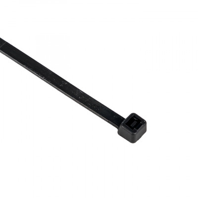 Фотография Хомут нейлоновый черный (4,8х250) (100шт.) EKF Basic, артикул plc-cb-4.8x250