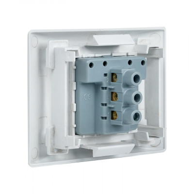 Фотография Выключатель 1-кл. проходной 10А, без индикатора EKF, артикул E2MV10-025-10