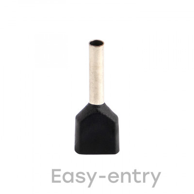 Фотография Наконечник штыревой втулочный  НШвИ(2) 1,5-12 (50шт.) EKF, артикул nhvi2-1.5-12